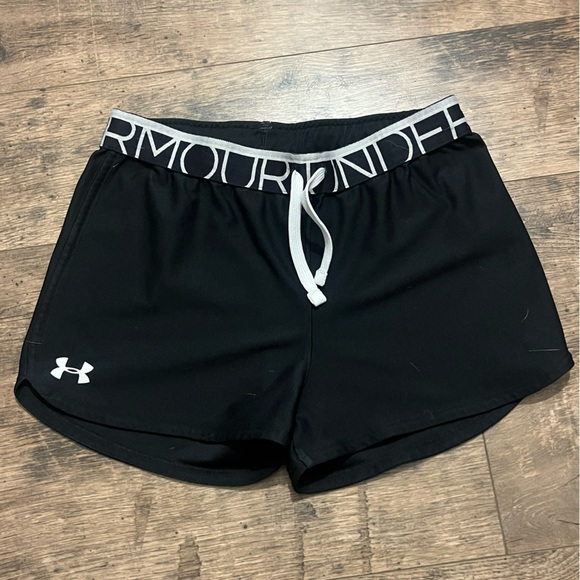 Under Armour Other - Under Armour Girls Black Athletic Shorts